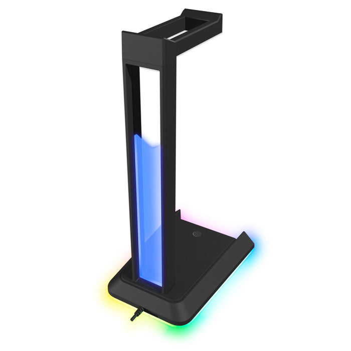 Speedlink Excello Nx Rgb Headset Stand, Usb 2.0 Hub, Black