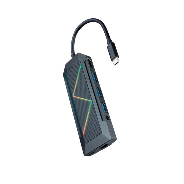 EAN 8433281011878 - Nanocable 10.16.0901 base para portátil y replicador de puertos Alámbrico USB 3.2 Gen 1 (3.1 Gen 1) Type- imagen 1