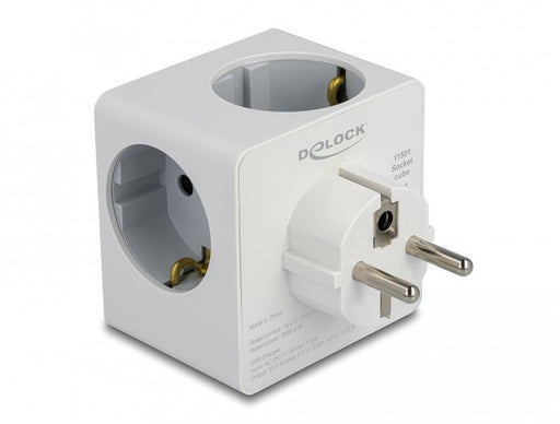 EAN 4043619115013 - DeLOCK 11501 adaptador de enchufe eléctrico Tipo F imagen 2