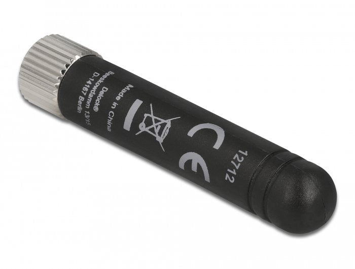 Delock Antena Ism 433 Mhz Sma Macho -0,5 Dbi Omnidireccional Flexible Negra