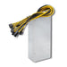 EAN 5901878501772 - Qoltec 50177 unidad de fuente de alimentación 1600 W Plata imagen 2