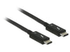 EAN 4043619848447 - DeLOCK 84844 cable USB USB 3.2 Gen 2 (3.1 Gen 2) 0,5 m USB C Negro imagen 1