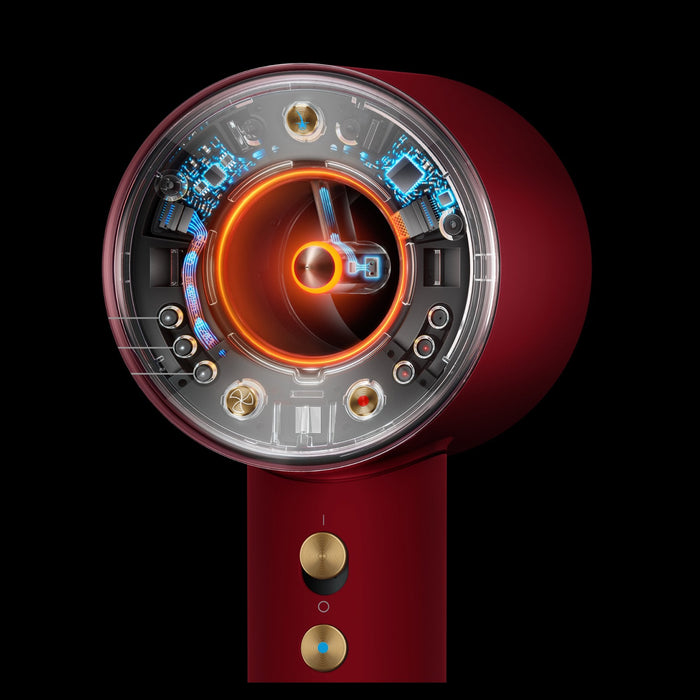 Dyson Asciugacapelli Supersonic Nural Hair Dryer 1600w Red Velvet/Gold