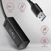 EAN 8595247905628 - Axagon HUE-M1A hub de interfaz USB 3.2 Gen 1 (3.1 Gen 1) Type-A 5000 Mbit/s Negro imagen 4