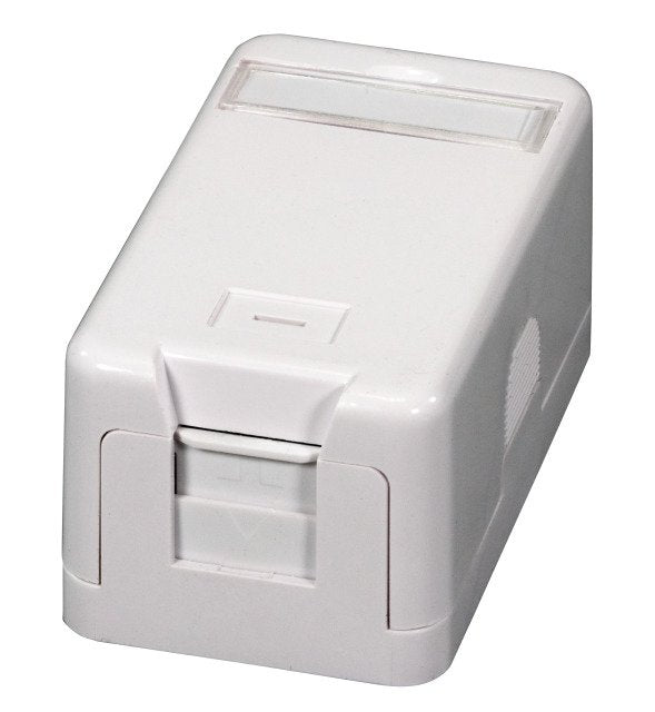 Efb Keystone Verteilerbox Aufputz, 1-Port, Staubschutz Selbstschlieend