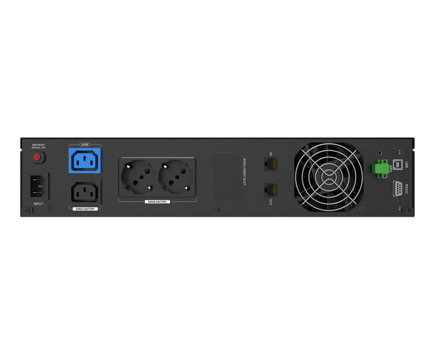 EAN 5605922009138 - Phasak PH 7512 sistema de alimentación ininterrumpida (UPS) Línea interactiva 1,26 kVA 720 W 4 salidas AC imagen 6