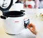EAN 3045386381869 - Tefal CY851130 olla multi-cocción 6 L Cromo, Blanco imagen 10