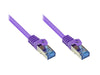 EAN 4014619548538 - Alcasa Cat6a 1.5m cable de red Violeta 1,5 m S/FTP (S-STP) imagen 1
