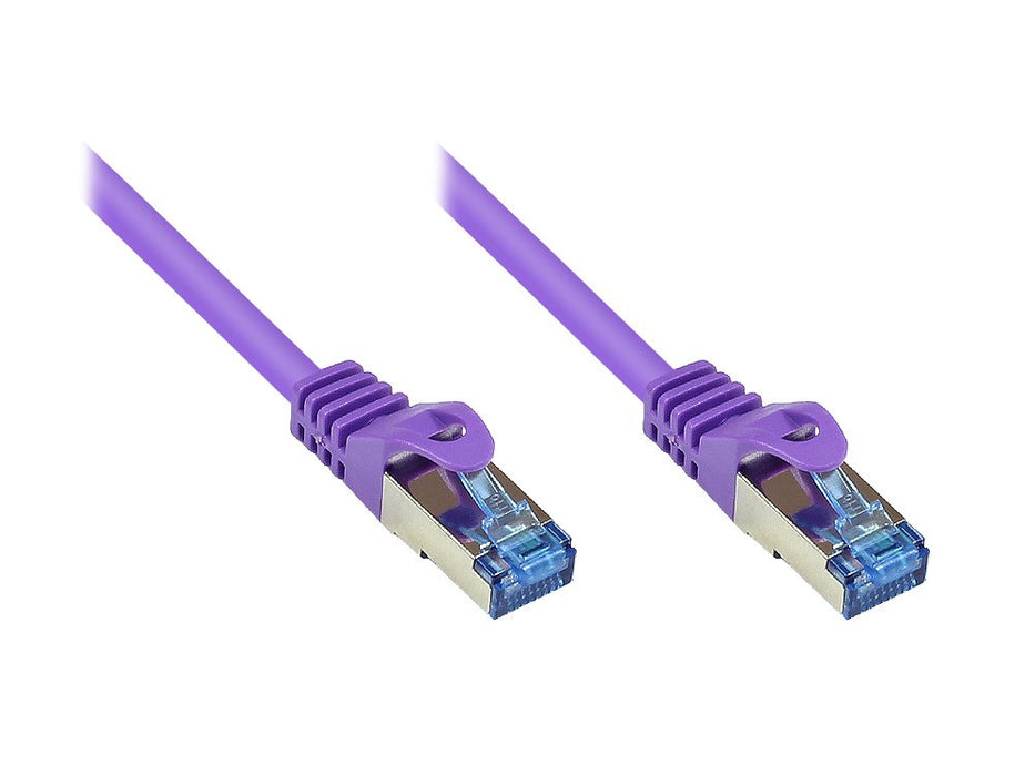 EAN 4014619548538 - Alcasa Cat6a 1.5m cable de red Violeta 1,5 m S/FTP (S-STP) imagen 1