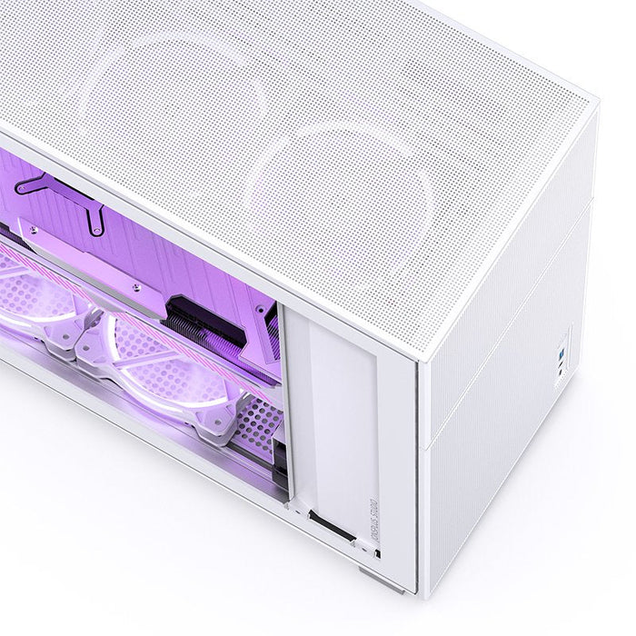 Jonsbo D41 Mesh Atx Gehäuse, Temperojo Glass - Blanco