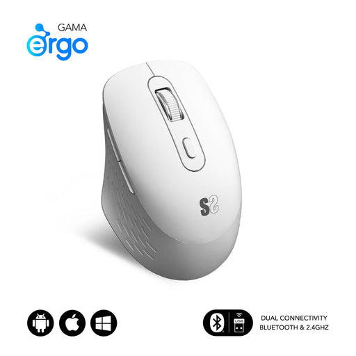 EAN 8436586743000 - SUBBLIM SUBMO-EDCUR02 ratón Universal mano derecha Bluetooth + USB Type-A Óptico 1600 DPI imagen 1