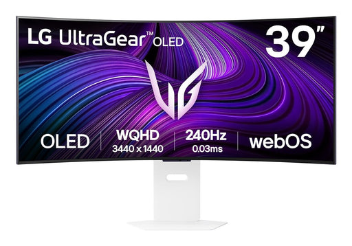 EAN 8806096433102 - LG 39GX90SA-W pantalla para PC 99,1 cm (39") 3440 x 1440 Pixeles Wide Quad HD OLED Blanco imagen 1