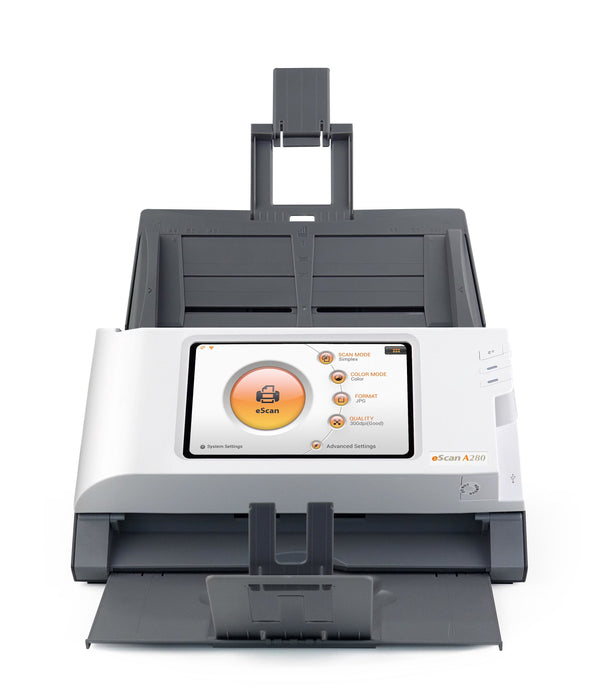 EAN 4042485638725 - Plustek eScan A280 Essential Escáner con alimentador automático de documentos (ADF) 600 x 600 DPI A4 Negr imagen 1