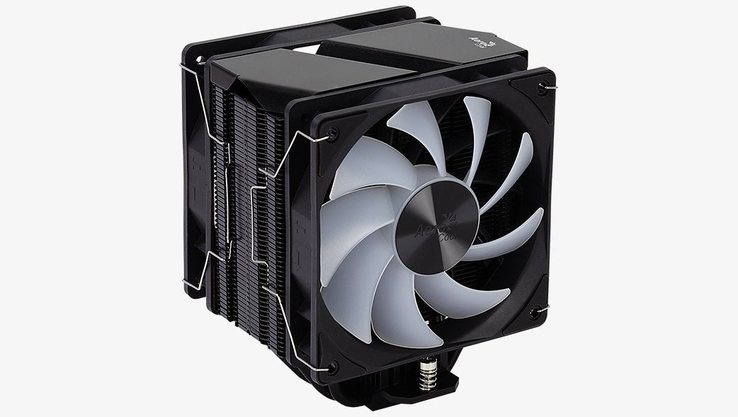 Ventilador Procesador Aerocool Rime 4 Dual Rgb (Negro)
