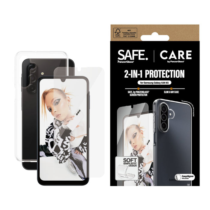EAN 5715685016134 - PanzerGlass CARE™ by ® 2-in-1 Bundle Samsung Galaxy A26 5G Protector de pantalla 1 pieza(s) imagen 2