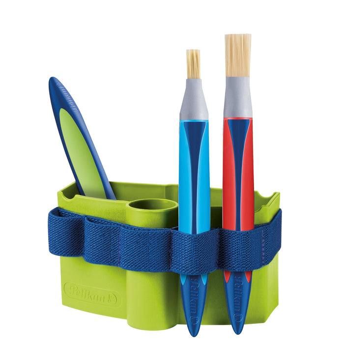 Pelikan Wasserbox Verde Con Pinselhalter