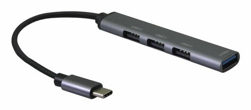 EAN 4005938444472 - Helos 344447 hub de interfaz USB 3.2 Gen 2 (3.1 Gen 2) Type-C 5000 Mbit/s Gris imagen 1