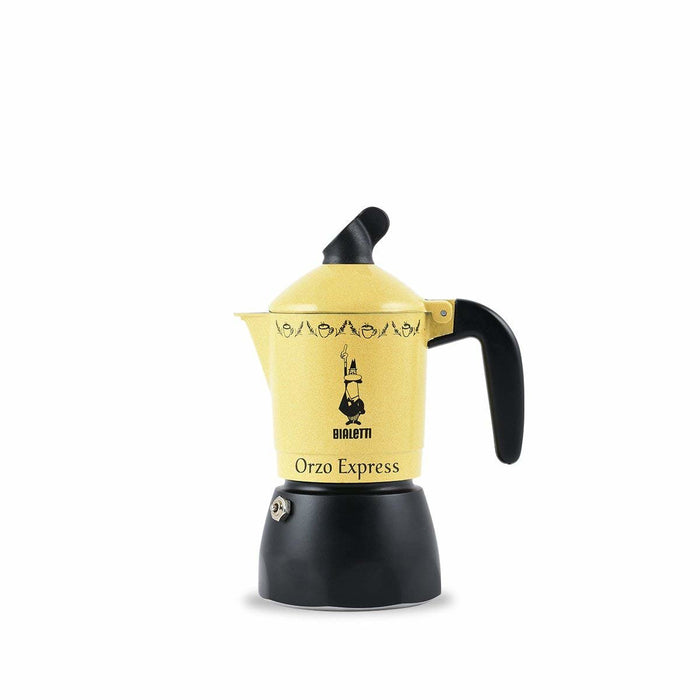 EAN 8006363023283 - Bialetti Orzo Express Cafetera italiana Negro, Amarillo imagen 1