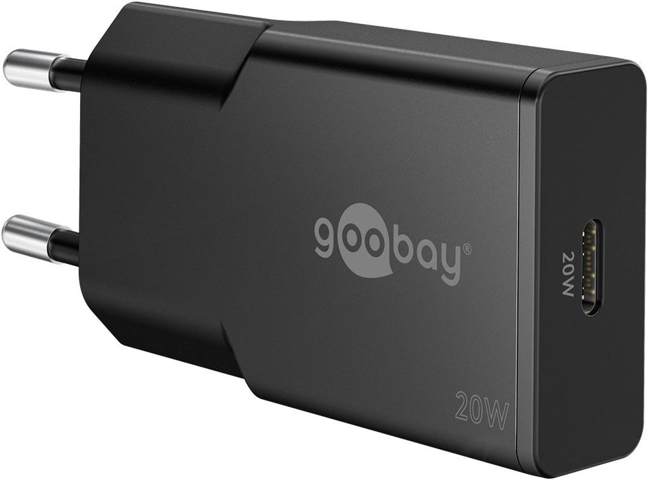 EAN 4040849757273 - Goobay Slim Universal Negro Corriente alterna Carga rápida Interior imagen 1
