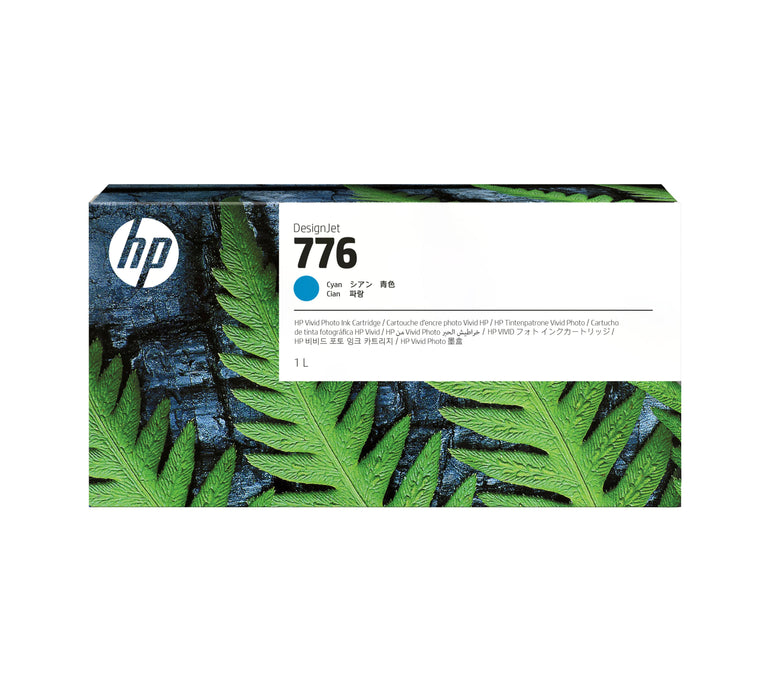 Hp Tinte Cyan 1l No.776 1l F. Dj Z9+