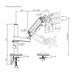 EAN 8435739904602 - AISENS DT32TSR-437 soporte para monitor 81,3 cm (32") Escritorio imagen 7