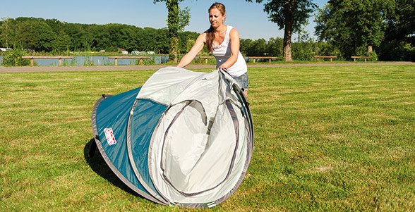 EAN 3138522113230 - Coleman Galiano 4 FastPitch Pop Up Tienda desplegable 4 personas(s) Verde, Gris imagen 5