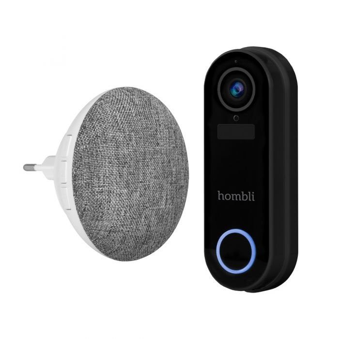 EAN 8719323918405 - Hombli Smart Doorbell Pack Negro, Blanco imagen 1