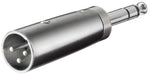 EAN 4040849275159 - Goobay 27515 cambiador de género para cable XLR 6.35 mm Acero inoxidable imagen 1