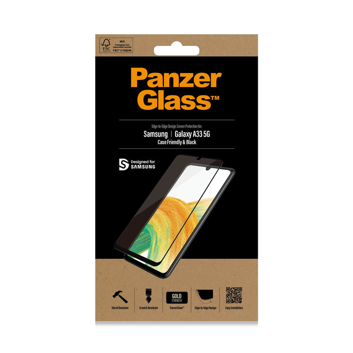 Protector Para Samsung - Galaxy A33 5g A33 Accs Marco Negro