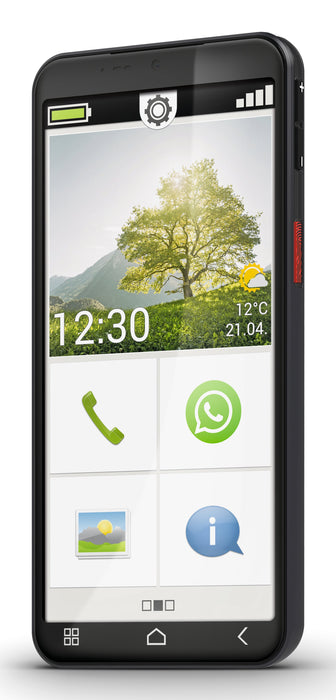 EAN 9005613168995 - Emporia emporiaSMART.7lite 13,8 cm (5.45") SIM única Android 15 4G USB Tipo C 6 GB 128 GB 3500 mAh Negro imagen 10