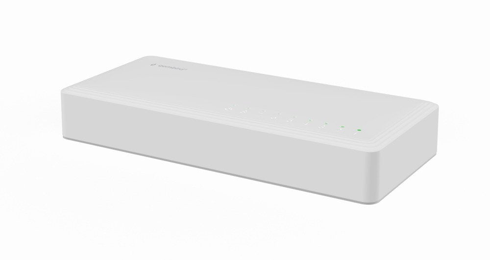 EAN 8716309123020 - Gembird NSW-G8-01 switch No administrado Gigabit Ethernet (10/100/1000) Blanco imagen 2