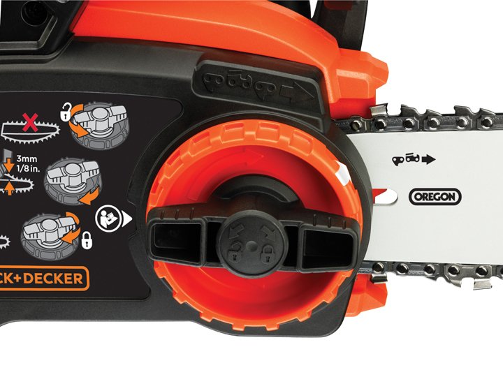 EAN 5035048480731 - Black & Decker GKC3630L20 motosierra Negro, Naranja imagen 11