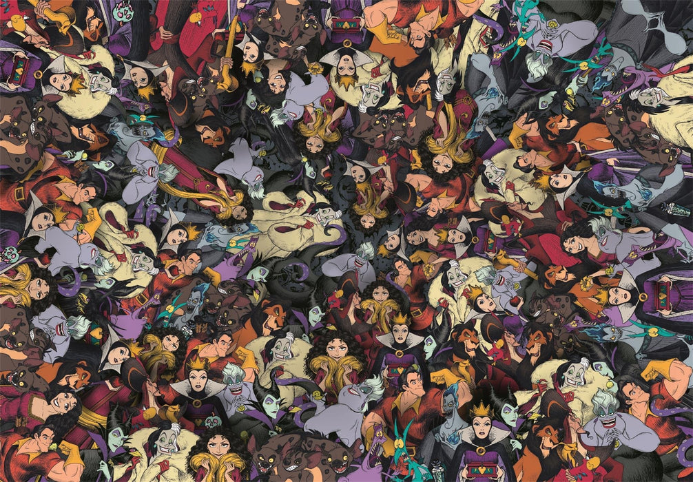 Puzzle Imposible Villans Disney 1000pzs