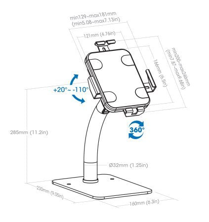 EAN 0766623406352 - Manhattan 406352 soporte Tablet/UMPC imagen 6