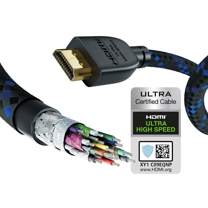 EAN 4001985522088 - Inakustik 00423550 cable HDMI 5 m HDMI tipo A (Estándar) Negro, Azul imagen 2