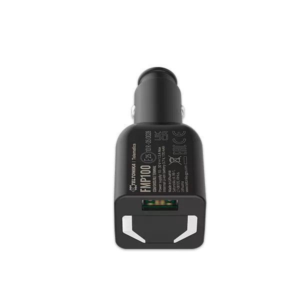 Teltonika Fmp100 Plug And Play Tracker With Gnss, Gsm, Bluetooth,  Cigarette Lighter Power Connector