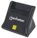 EAN 0766623102025 - Manhattan 102025 lector de tarjeta inteligente Interior USB USB 2.0 Negro imagen 1