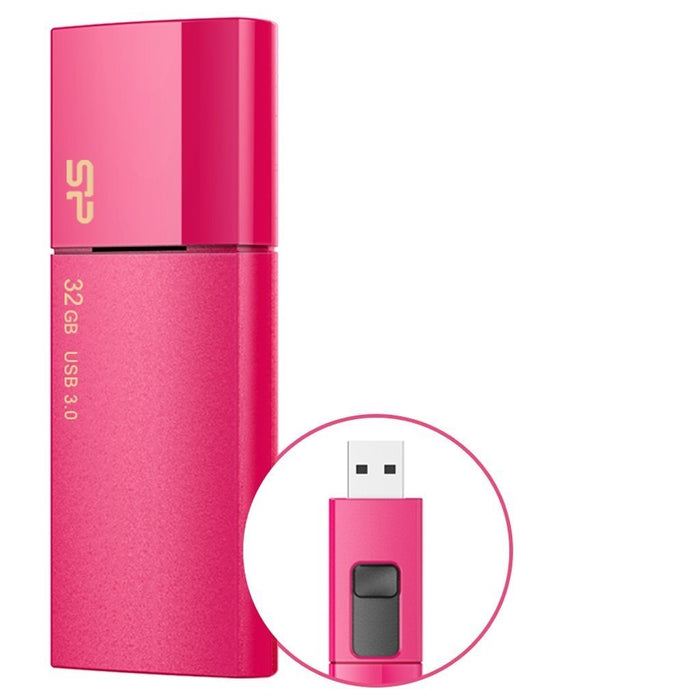 Usb-Stick  32gb Silicon Power Usb3.0 B05  Pink