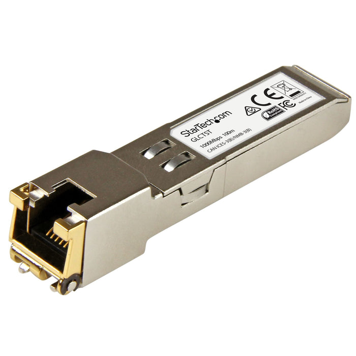 EAN 0065030864305 - StarTech.com GLCT10PKST red modulo transceptor Cobre 1000 Mbit/s imagen 2