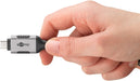 EAN 4040849744020 - Goobay 74402 cambiador de género para cable USB 3.1 type A RJ45 Negro, Plata imagen 9