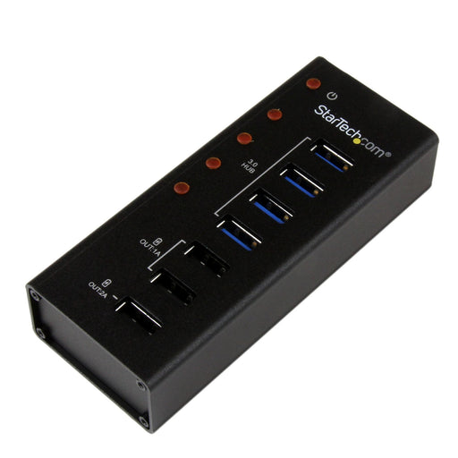 EAN 0065030854634 - StarTech.com ST4300U3C3 hub de interfaz USB 3.2 Gen 1 (3.1 Gen 1) Type-B 5000 Mbit/s Negro imagen 1