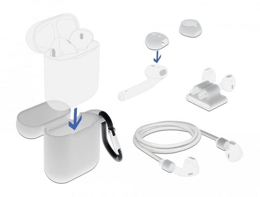 EAN 4043619183517 - DeLOCK 18351 auricular / audífono accesorio Funda imagen 2
