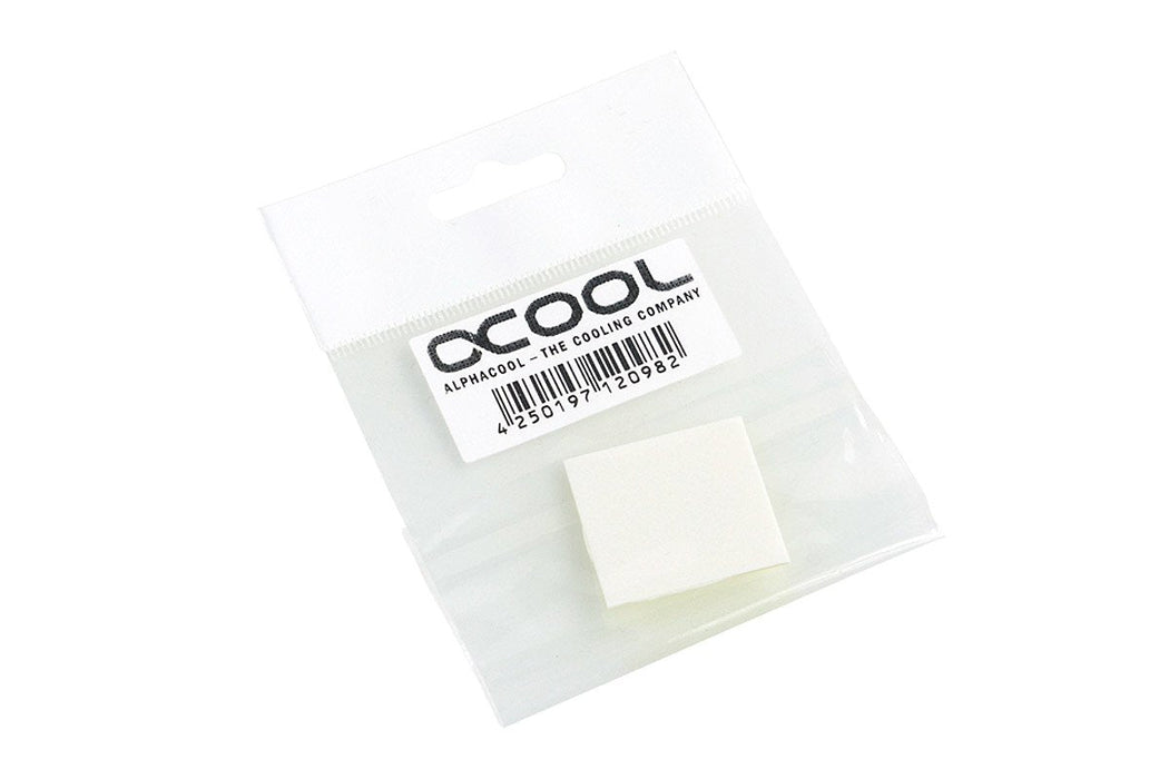 Alphacool 12097 Compuesto Disipador De Calor Parche Térmico 1 W/M·K 1 G, Almohadillas Térmicas Blanco, Parche Térmico, 1 W/M·K, Blanco, 15 Mm, 15 Mm, 0,5 Mm