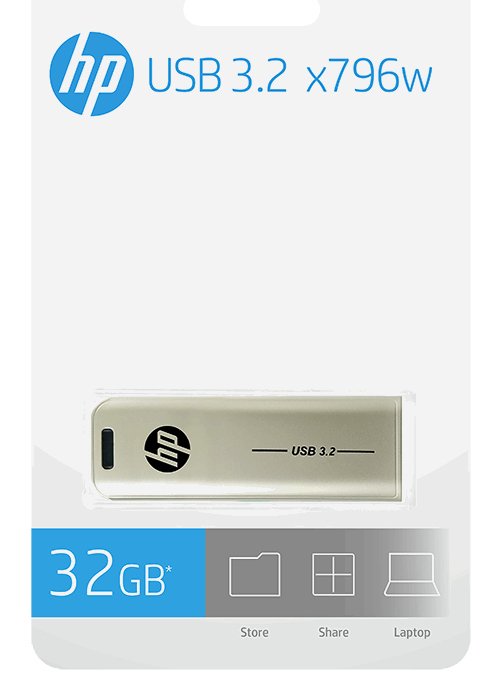 EAN 4712847098084 - HP x796w unidad flash USB 32 GB USB tipo A 3.2 Gen 2 (3.1 Gen 2) Plata imagen 6