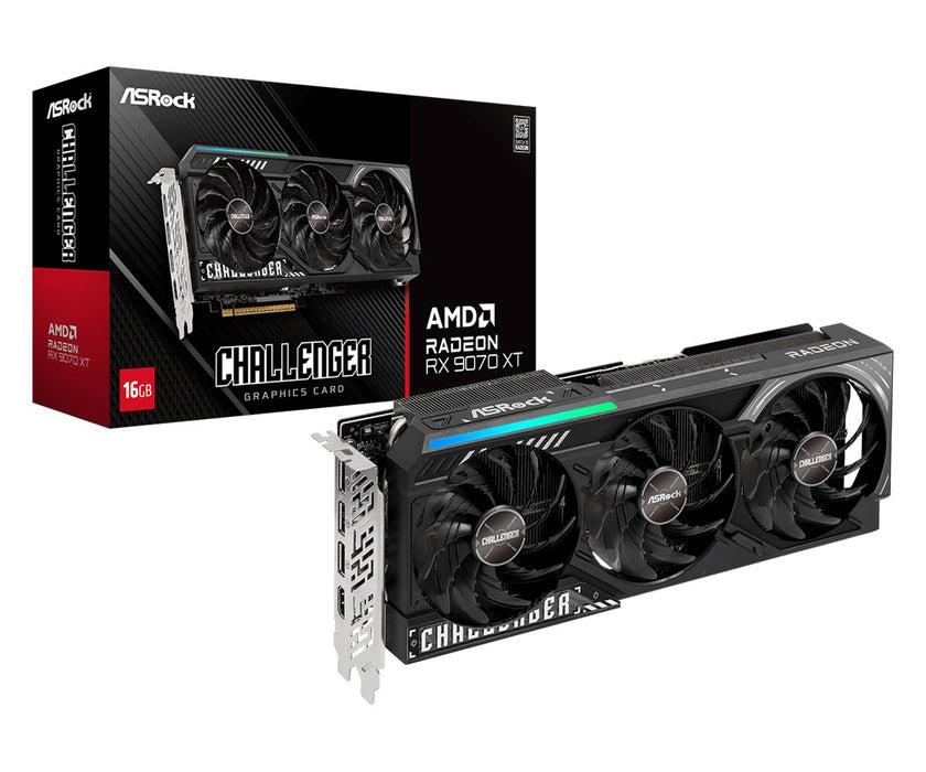 EAN 4710483942761 - Asrock Radeon RX 9070 XT Challenger 16GB AMD GDDR6 imagen 1