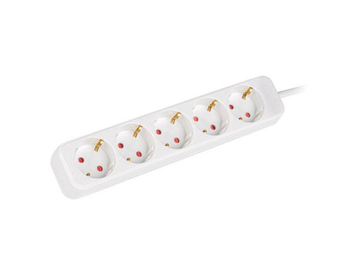 EAN 5901969429220 - Lanberg PS0-05F-0300-W base múltiple 3 m 5 salidas AC Interior Blanco imagen 2