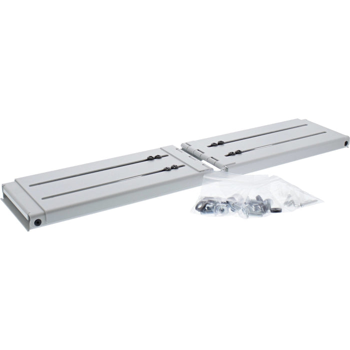 Rack Plegable Inline De 19", 2u, 24-40 Cm De Profundidad, Gris