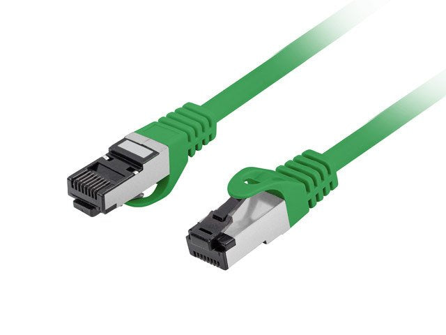 Lanberg Cable De Red Cat 8 1 S Ftp Lszh Cu 0.5m Verde Fluke Passed