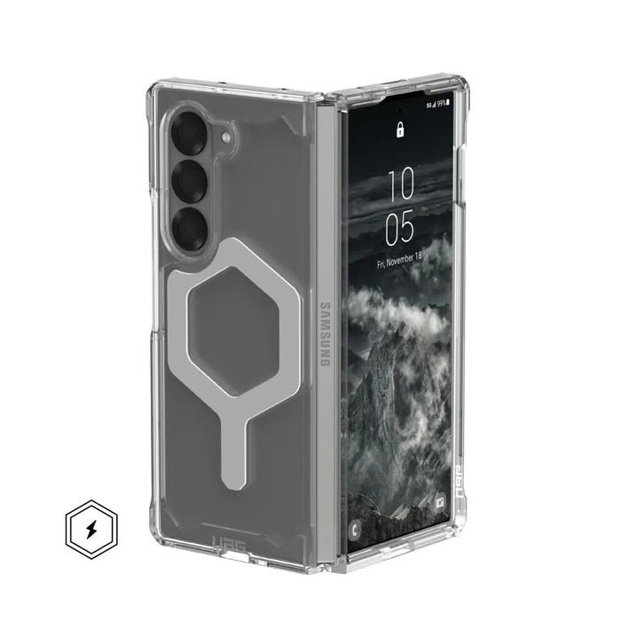 Funda Uag Plyo Pro Magnetic Ice + Silver Samsung Z Fold6