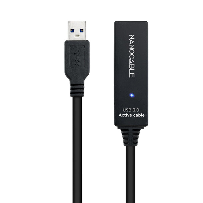 EAN 8433281008243 - Nanocable 10.01.0312 cable USB USB 3.2 Gen 1 (3.1 Gen 1) USB A 5 Gbit/s Negro imagen 3